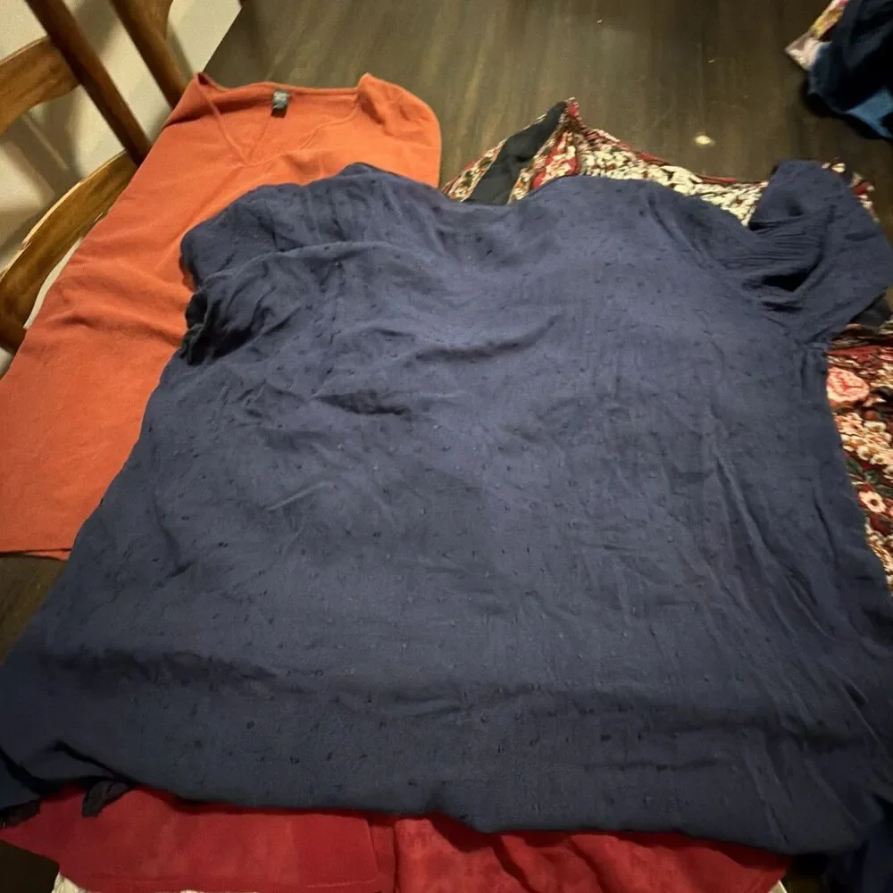 Women’s 3x 4x Mixed Lot Of 4 Plus Size Tops Blouse